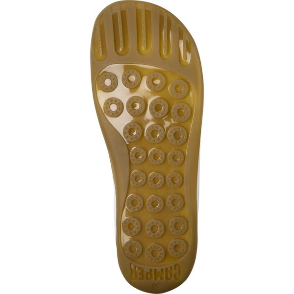 White Leather Women's Shoe.