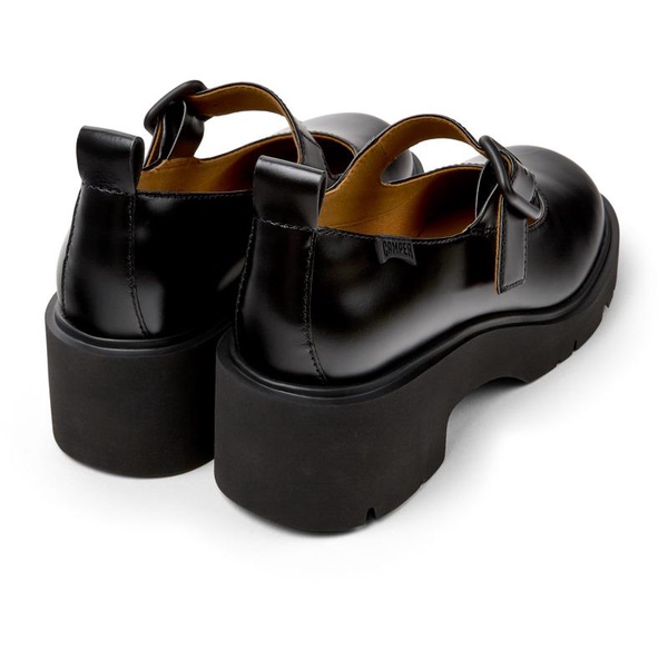 Black Leather Women's Shoe.