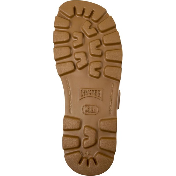 Brown Synthetic Sandals for Men.