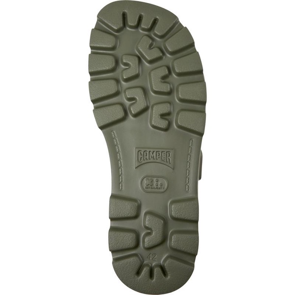 Green Synthetic Sandals for Men.