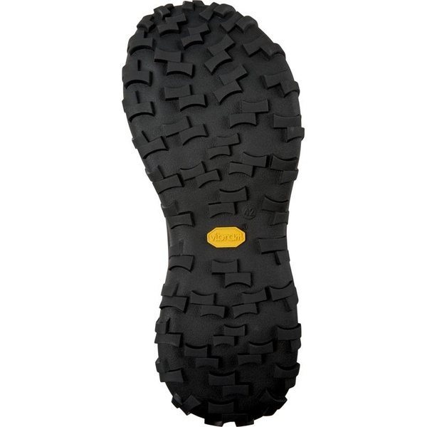 Black Recycled PET/Leather Sandals for Men.