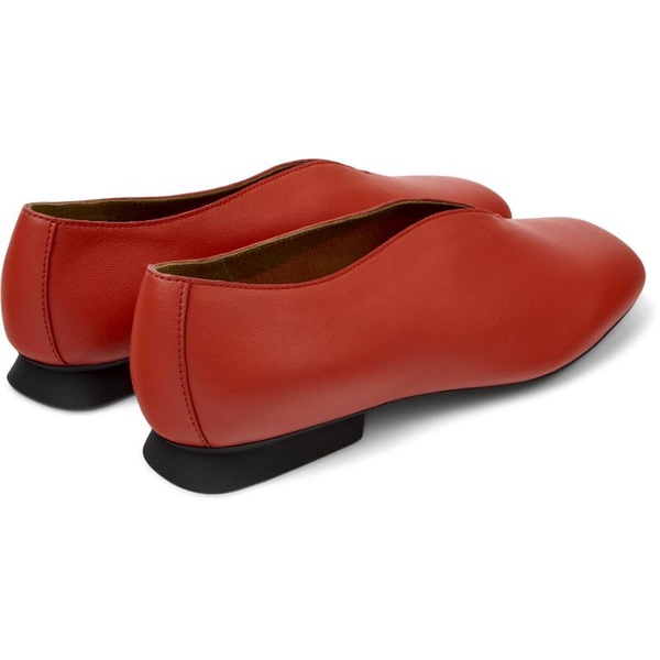 Red Leather Shoes for Women.