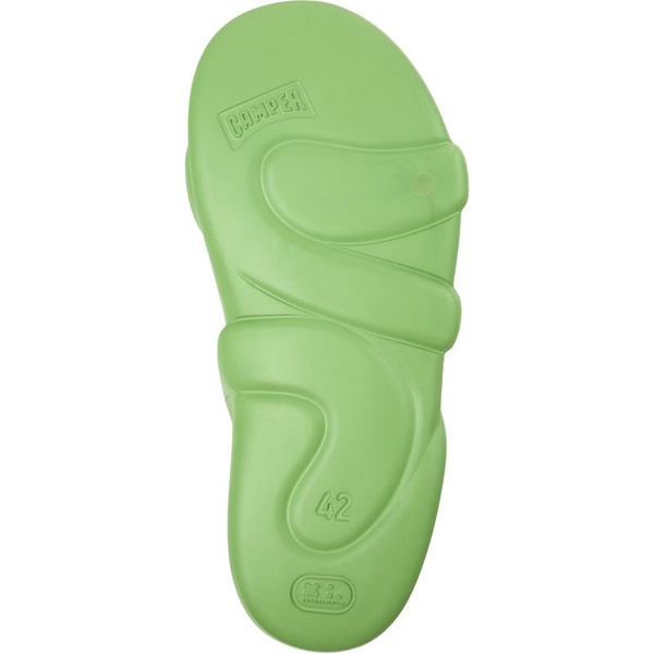 Green unisex Sandal