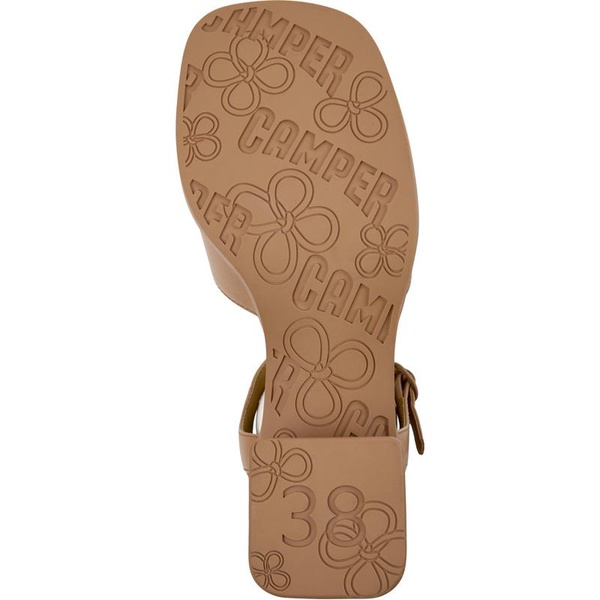 Nude Leather Sandals for Women.