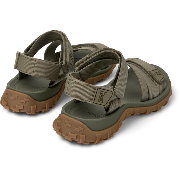 Green Recycled PET Sandals for Men.