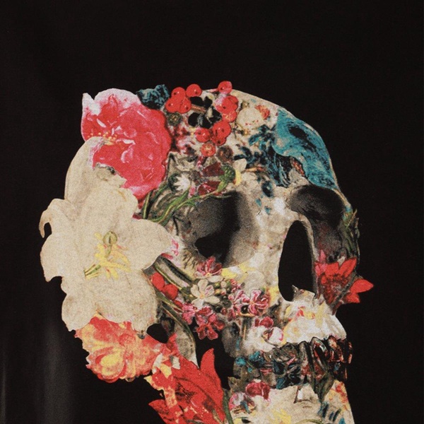 Floral Skull T-shirt