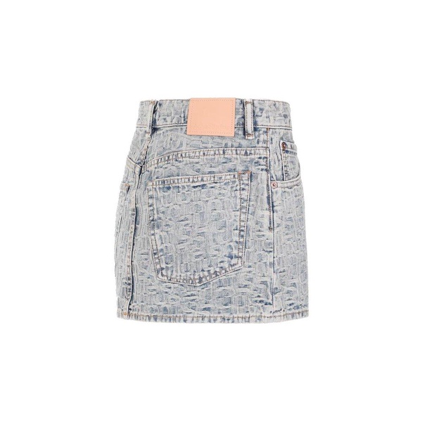 Monogram Jacquard Mini Skirt
