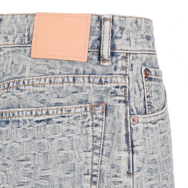 Monogram Jacquard Mini Skirt