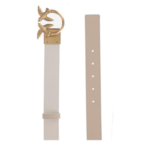 Leather Belt With Logo