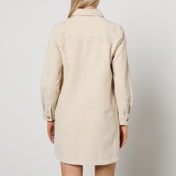 A.P.C. Mia Cotton-Blend Corduroy Shirt Dress - FR 36/UK 8