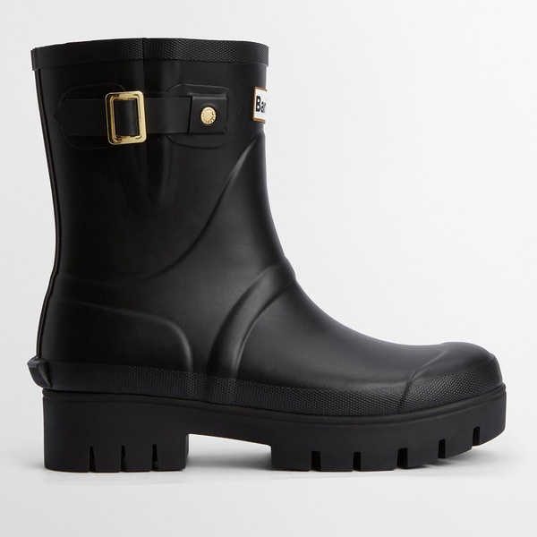 Barbour Women's Raelynn Rubber-Blend Wellies - UK 3 - Black