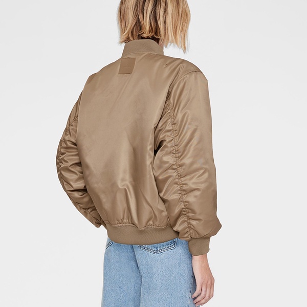 Anine Bing Leon Shell Bomber Jacket - S