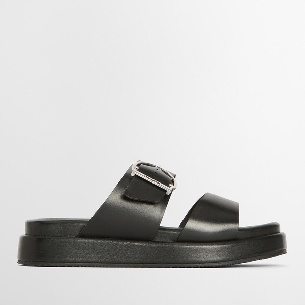 Barbour Adele Leather Sandals - UK 3 - Black