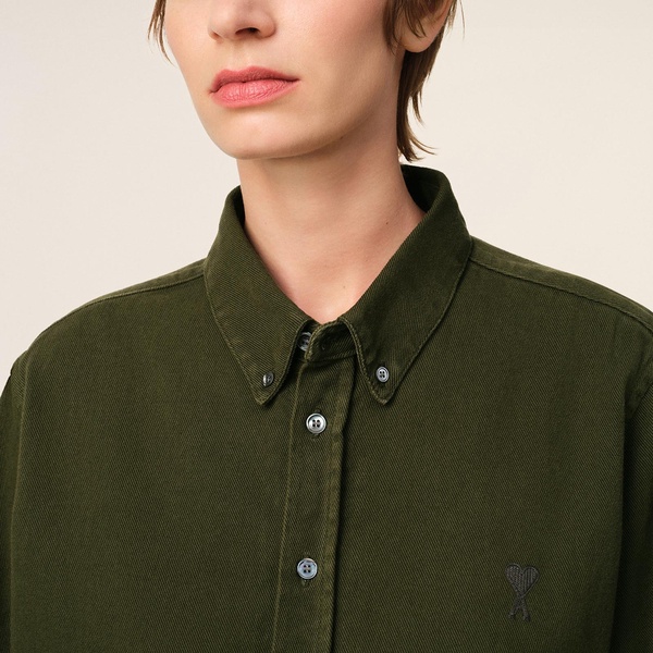 AMI Classic ADC Cotton-Twill Shirt - S