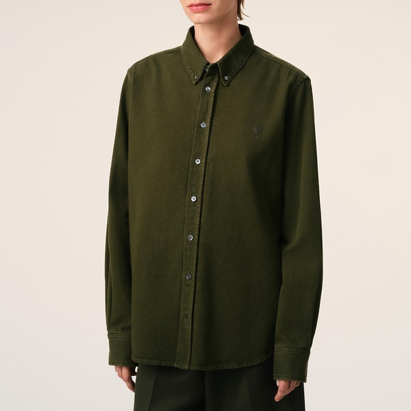 AMI Classic ADC Cotton-Twill Shirt - S