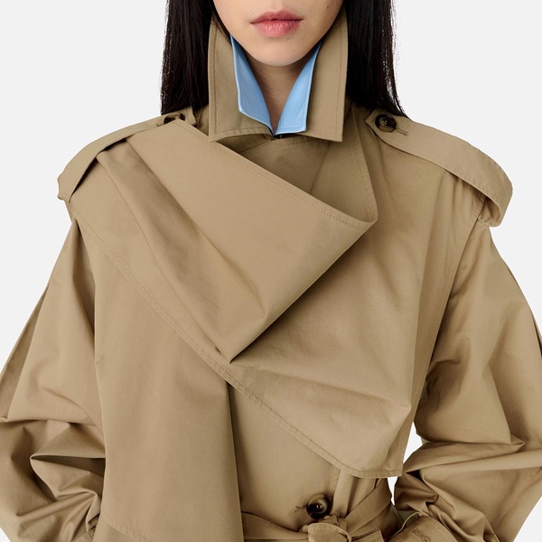 Axel Arigato Split Cotton-Gabardine Trench Coat - XS