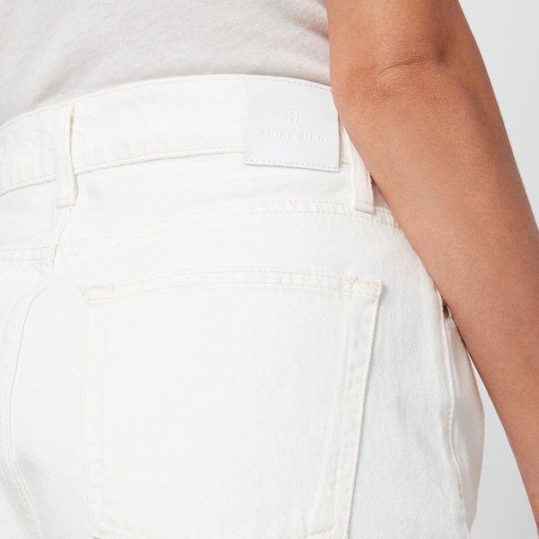 Anine Bing Hugh Organic Cotton-Blend Jeans - W30
