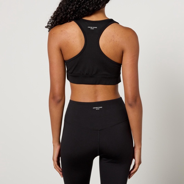 Anine Bing Blair Stretch-Jersey Bra - XS