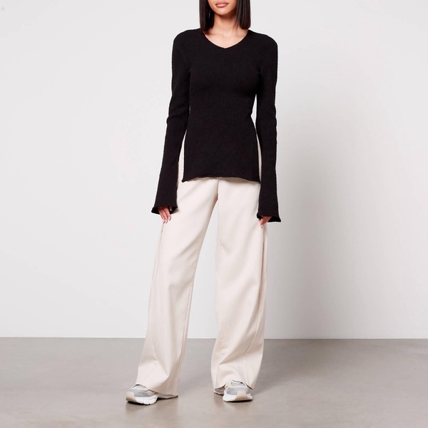 Axel Arigato Tube Ribbed-Knit Cotton-Blend Top - M