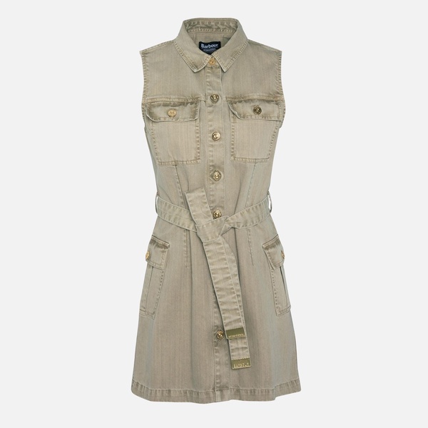 Barbour International Tamsin Denim Mini Dress - UK 12