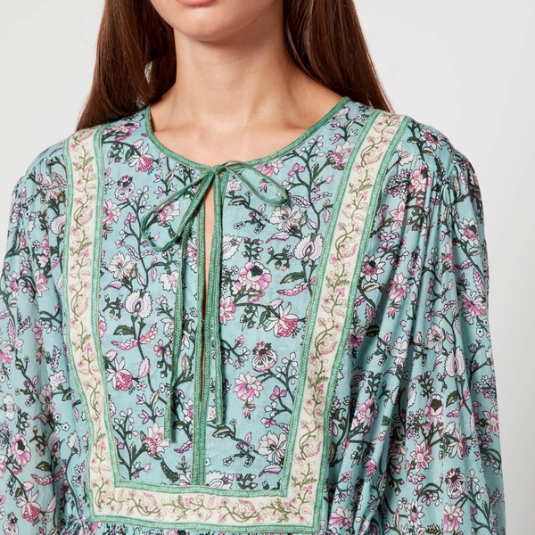Marant Etoile Gilinesia Floral Cotton-Poplin Dress - FR 38/UK 10