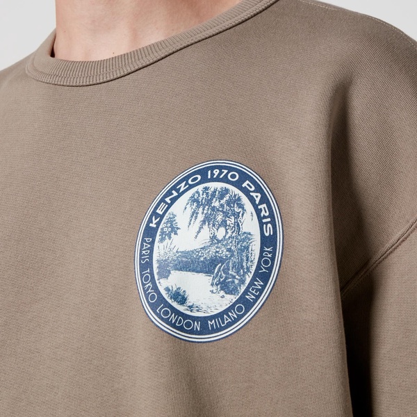 KENZO Tiger Cotton-Jersey Sweatshirt - S