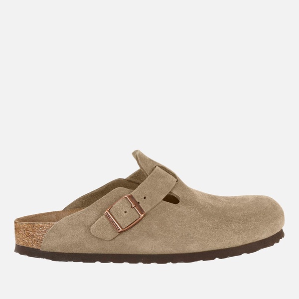 Birkenstock Men's Boston Suede Mules - Taupe - EU 45/UK 10.5