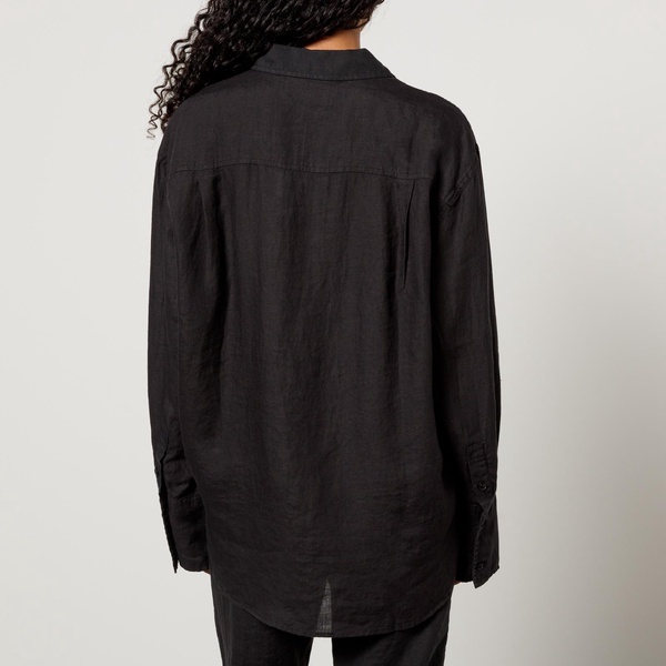 Anine Bing Dante Linen Shirt - S