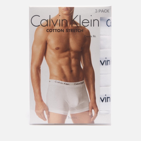 Calvin Klein Men's Cotton-Blend Trunks - L