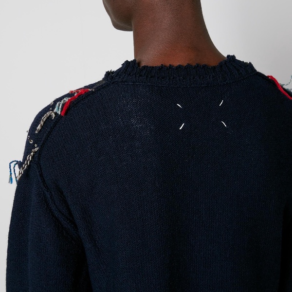 Maison Margiela Harlequin Wool-Blend Jumper - L