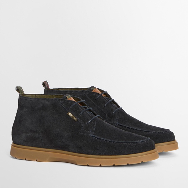 Barbour Men's Tukka Suede Chukka Boots - Navy - UK 11 - Navy