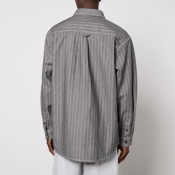 Carhartt WIP Menard Herringbone Denim Shirt Jacket - S