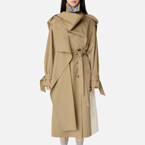 Axel Arigato Split Cotton-Gabardine Trench Coat - XS
