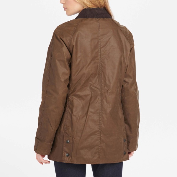 Barbour Beadnell Waxed Cotton Jacket - UK 8
