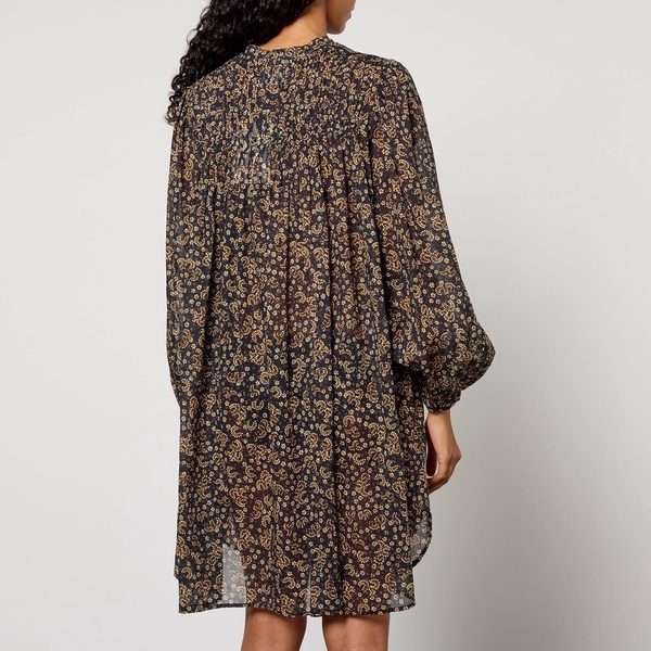 Marant Etoile Danael Chiffon Mini Dress - UK 6