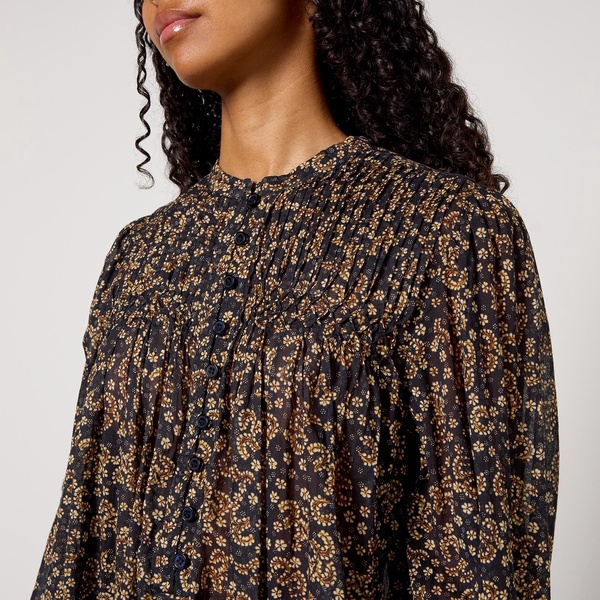 Marant Etoile Danael Chiffon Mini Dress - UK 6