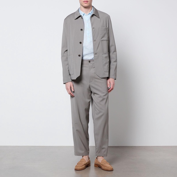 Barena Venezia Visal Tropical Wool Overshirt - IT 46/S