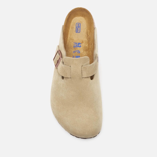 Birkenstock Men's Boston Suede Mules - Taupe - EU 45/UK 10.5