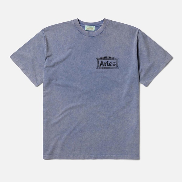 ARIES Aged Ancient Temple Cotton-Jersey T-Shirt - S