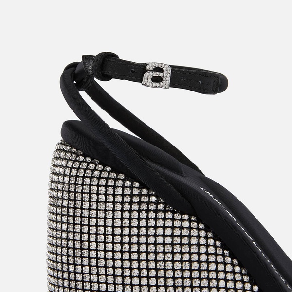 Alexander Wang Dahlia Crystal-Embellished Neoprene Wedge Sandals - UK 3