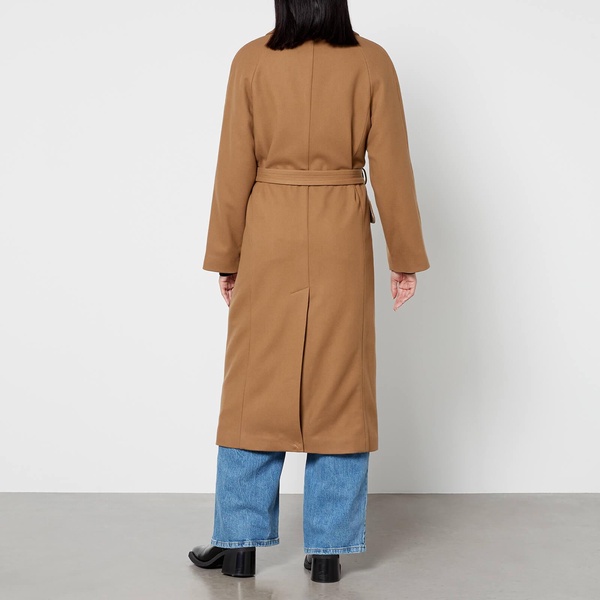 A.P.C. Manteau Wool-Blend Florence Coat - FR 36/UK 8