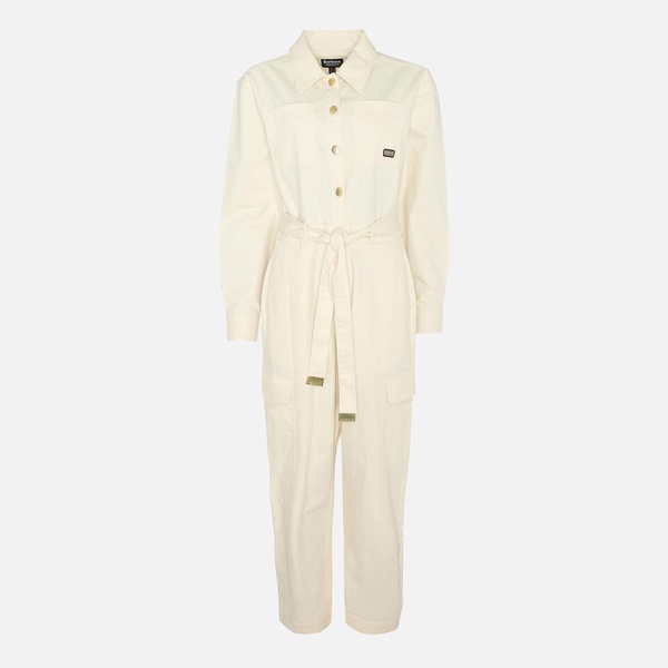 Barbour International Hamilton Denim Jumpsuit - UK 10