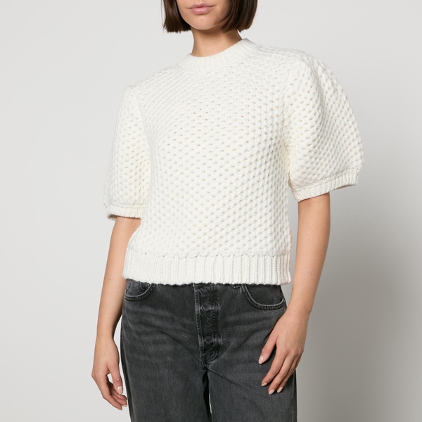 Anine Bing Brittany Wool-Blend Sweater - M