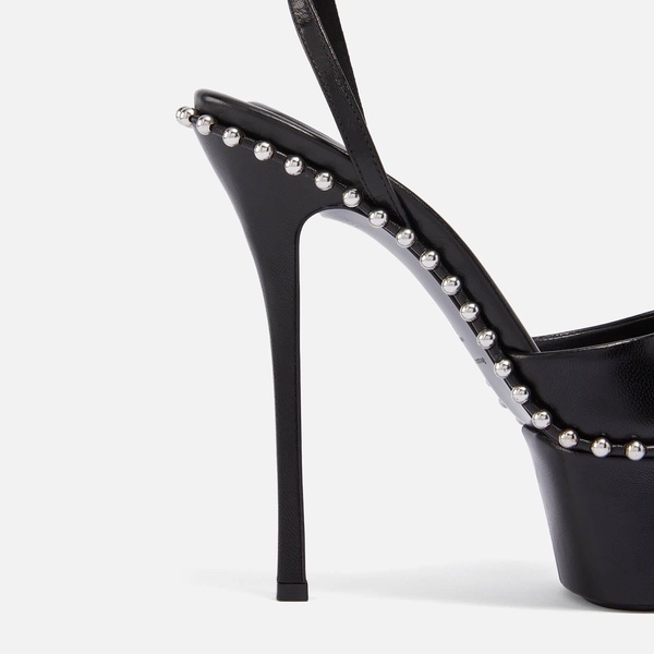 Alexander Wang Women's Nova 145 Leather Platform Sandals - UK 3