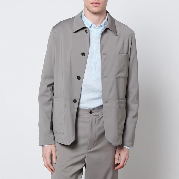 Barena Venezia Visal Tropical Wool Overshirt - IT 46/S