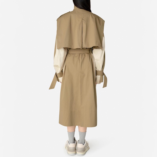 Axel Arigato Split Cotton-Gabardine Trench Coat - XS