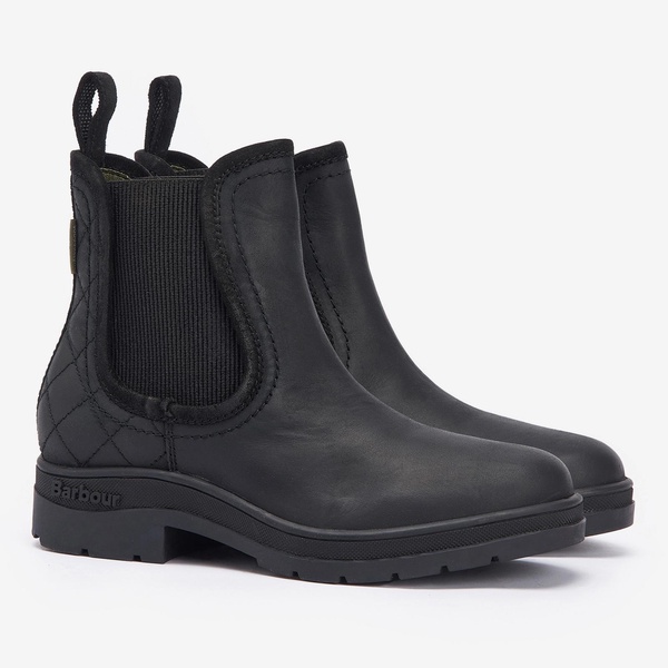 Barbour Women's Birch Waterproof Leather Chelsea Boots - UK 7