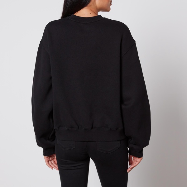 Alexander Wang Essential Puff Paint Cotton-Blend Sweatshirt - XS