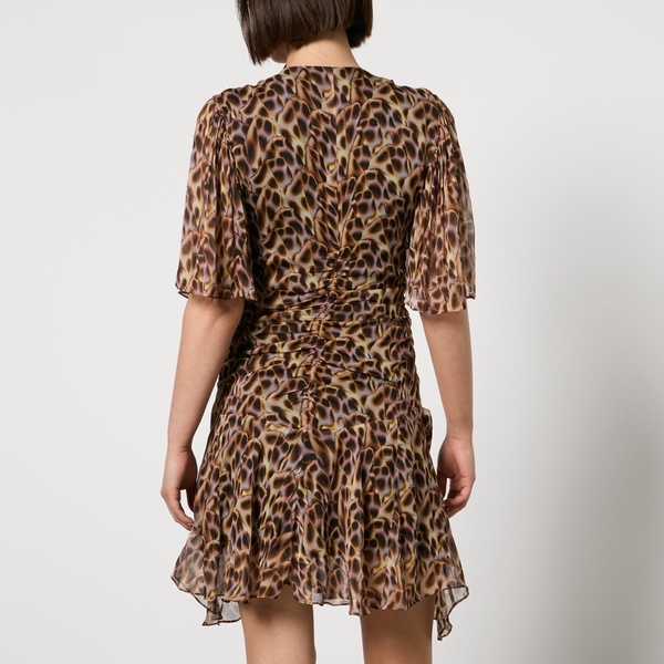 Marant Etoile Vivienne Printed Midi Dress - FR 36/UK 8