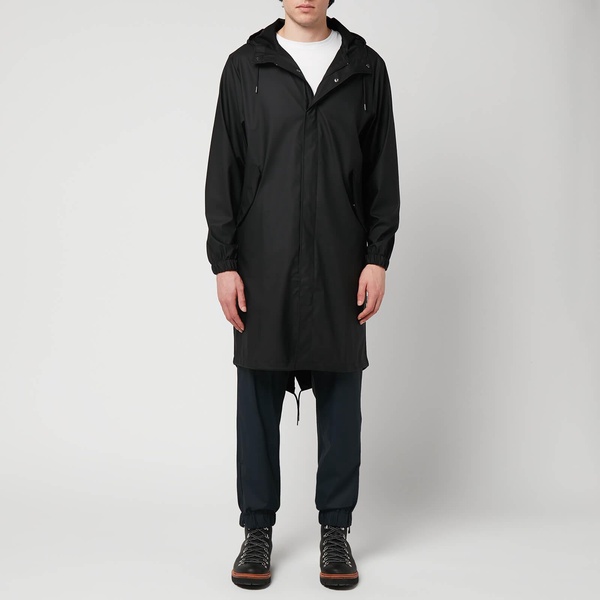Rains Matte-Shell Fishtail Parka - XS